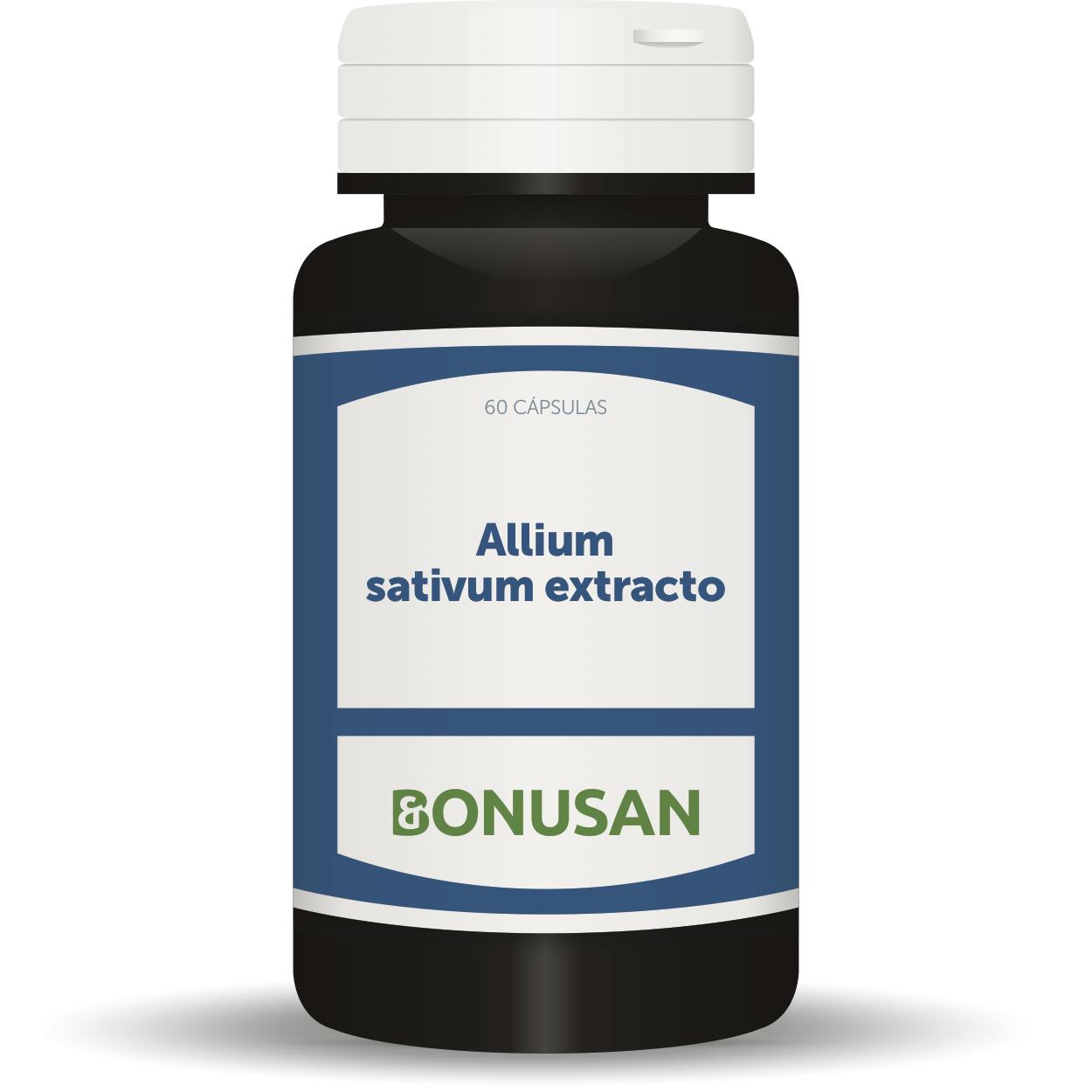 Allium sativum extracto Bonusan 60 cápsulas