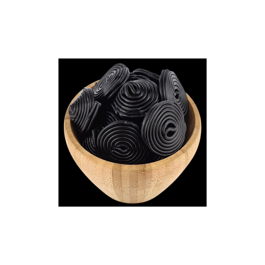 Caramelos Rollitos De Regaliz Bio A Granel 25 Kg_0