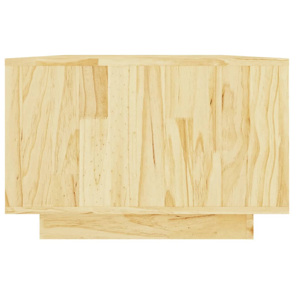 Mesa De Centro De Madera Maciza De Pino 110x50x33,5 Cm_4