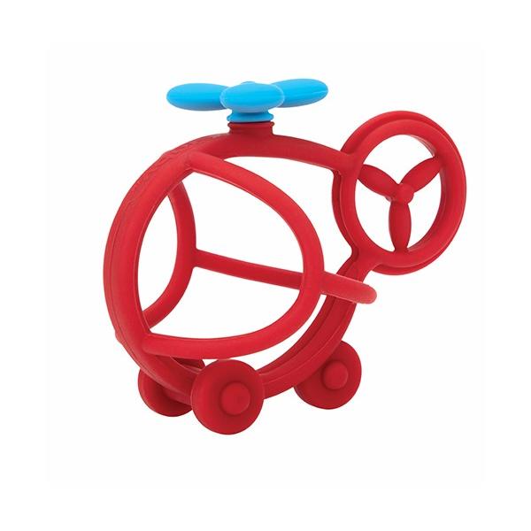 Mordedor Figuras de silicona +3M Nûby Rojo