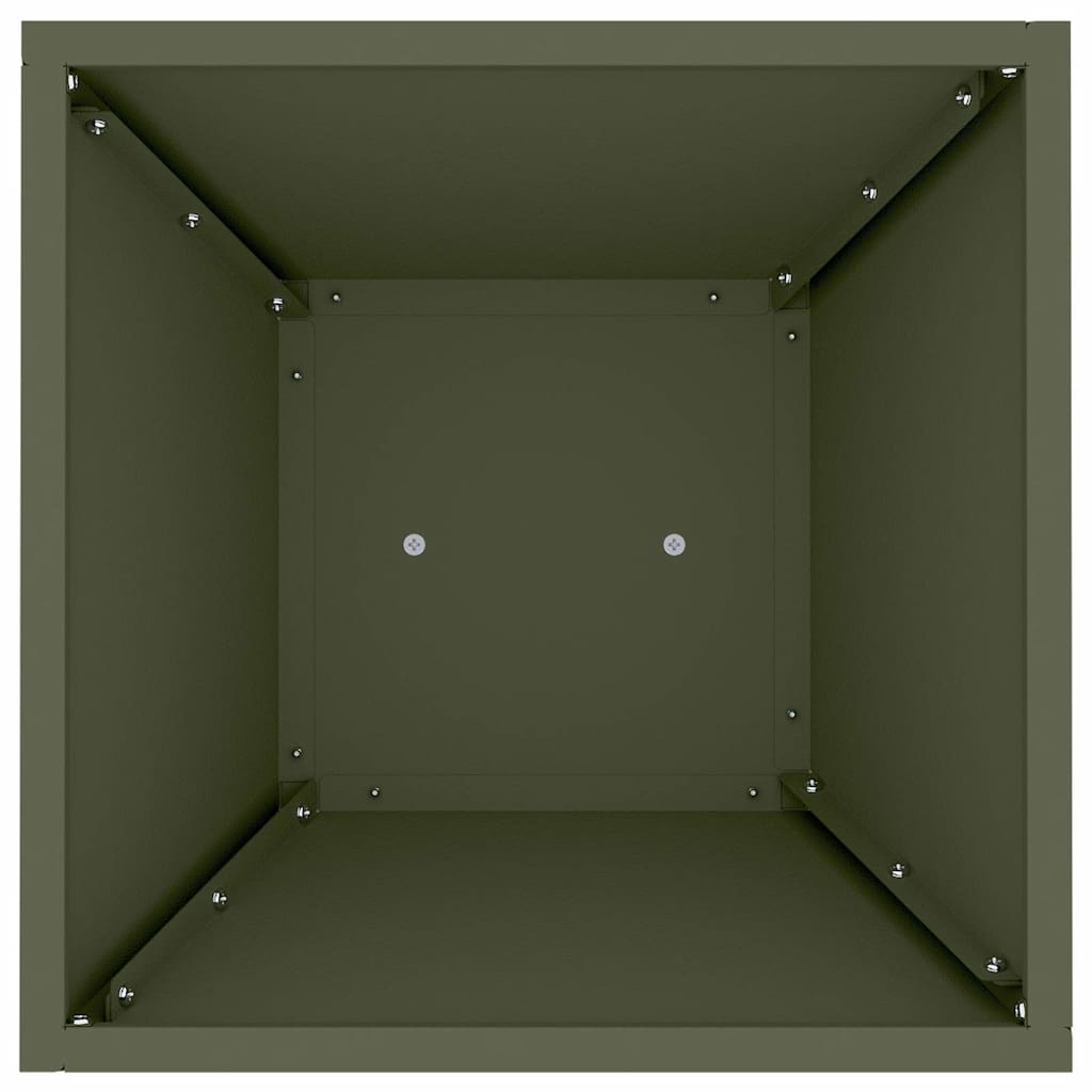 Maceta Pilar Oliva 35 X 35 X 73 Cm_5
