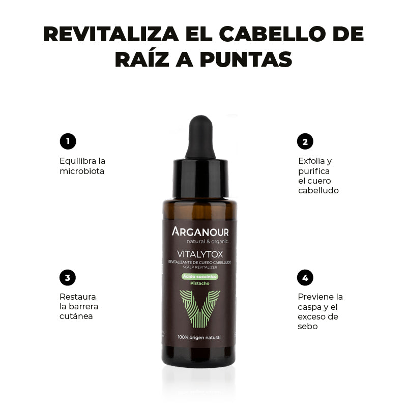 Vitalytox revitalizante de cuero cabelludo Arganour 50ml
