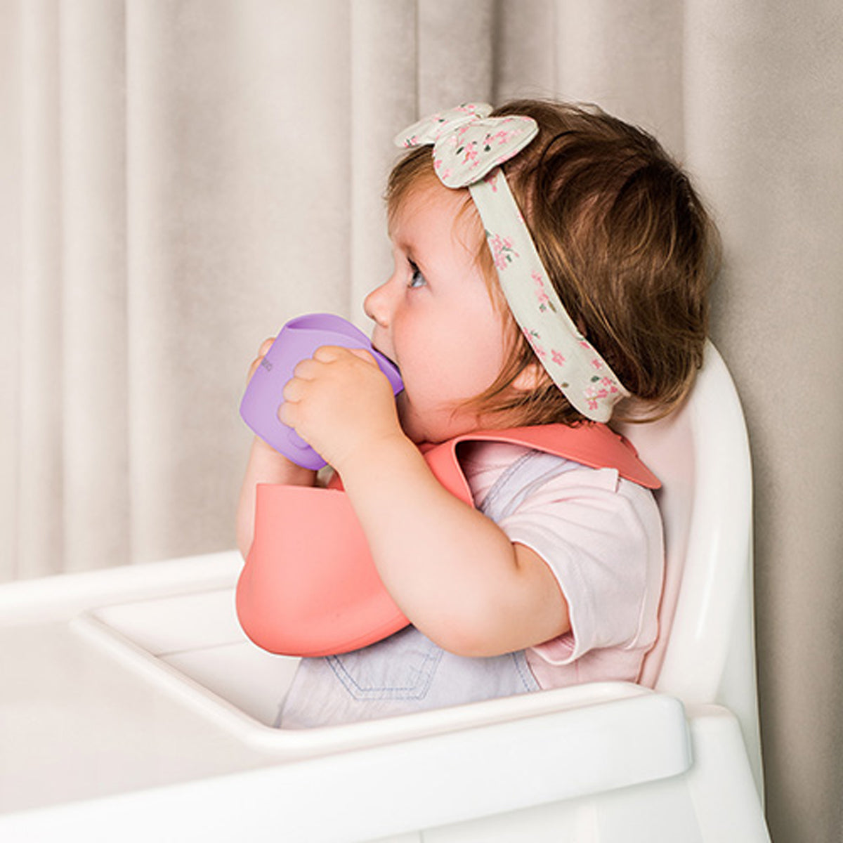 Taza Infantil Ergonomica Flow 120 Ml Violet_5