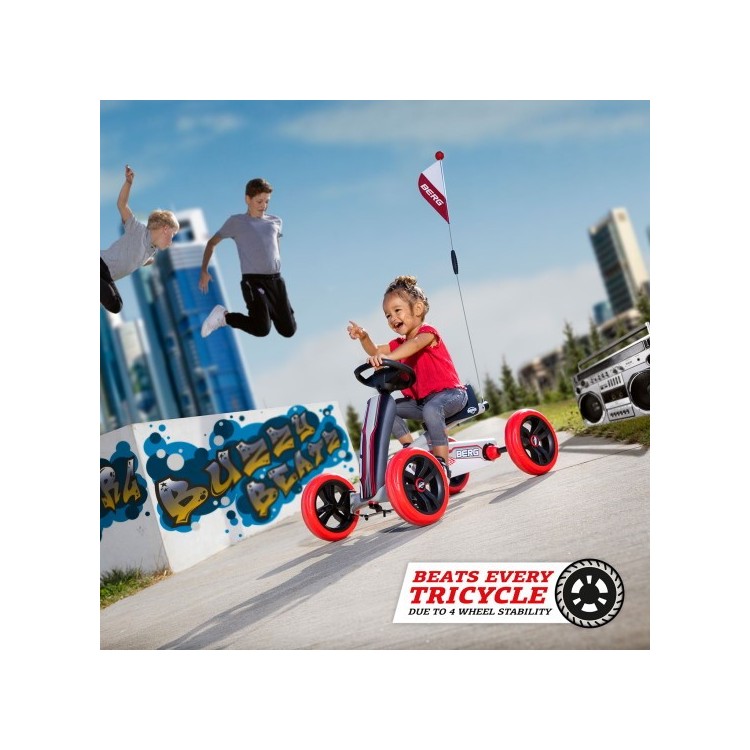 Coche De Pedales Berg Buzzy Beatz.