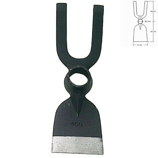 Azada Forjada Sin Mango 201/  500 Gramos