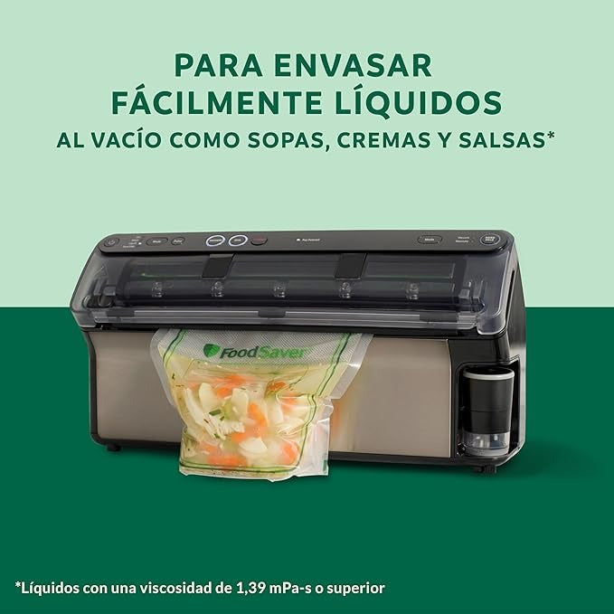 Envasadora al vacio Elite All-in-One Liquid+ VS5910X Foodsaver