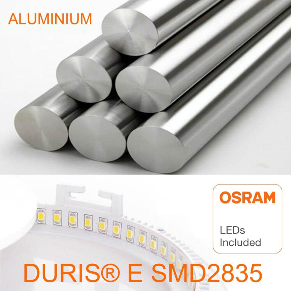 Downlight Led 15w, Osram Chip, Blanco Cálido_4