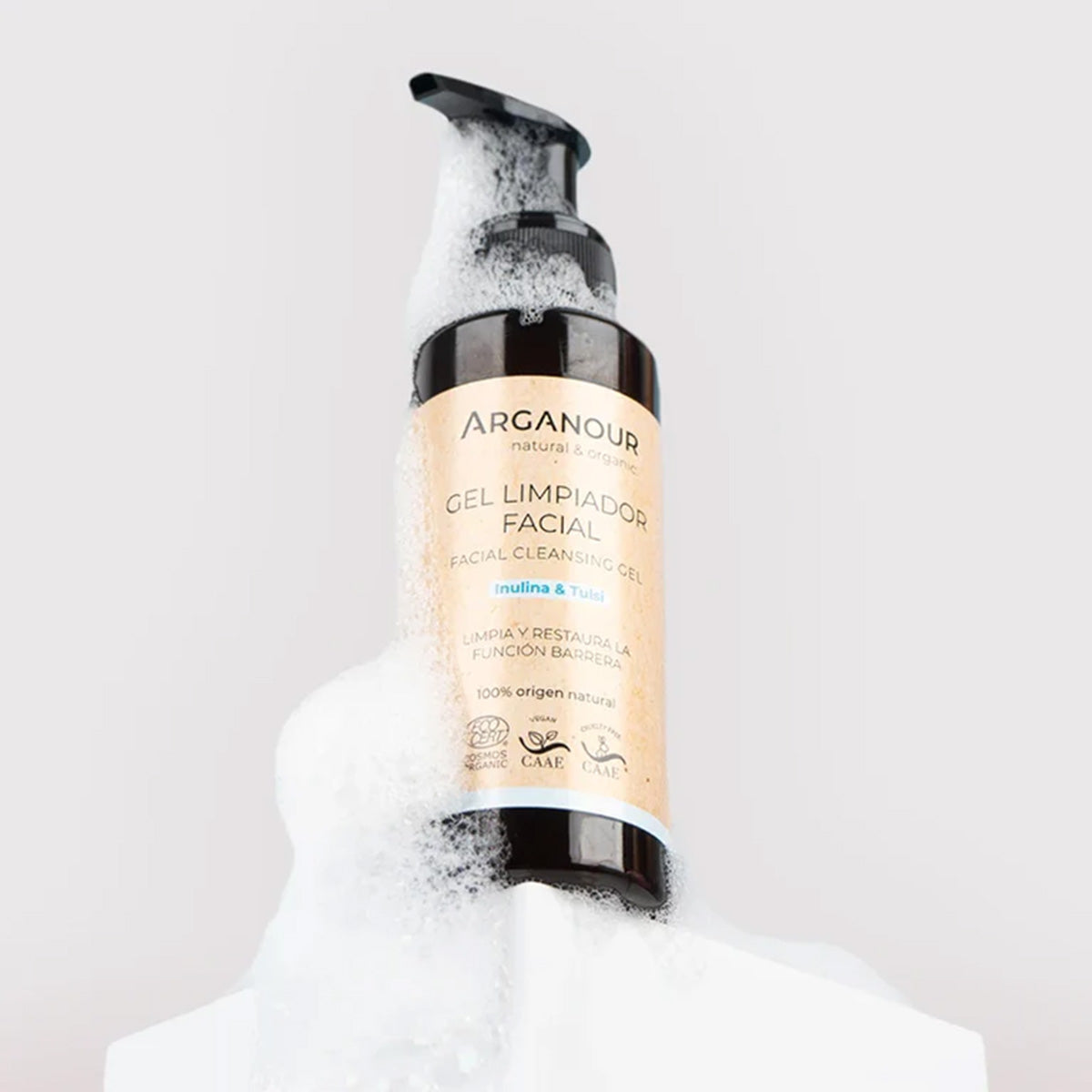 Gel limpiador facial 100ml Arganour