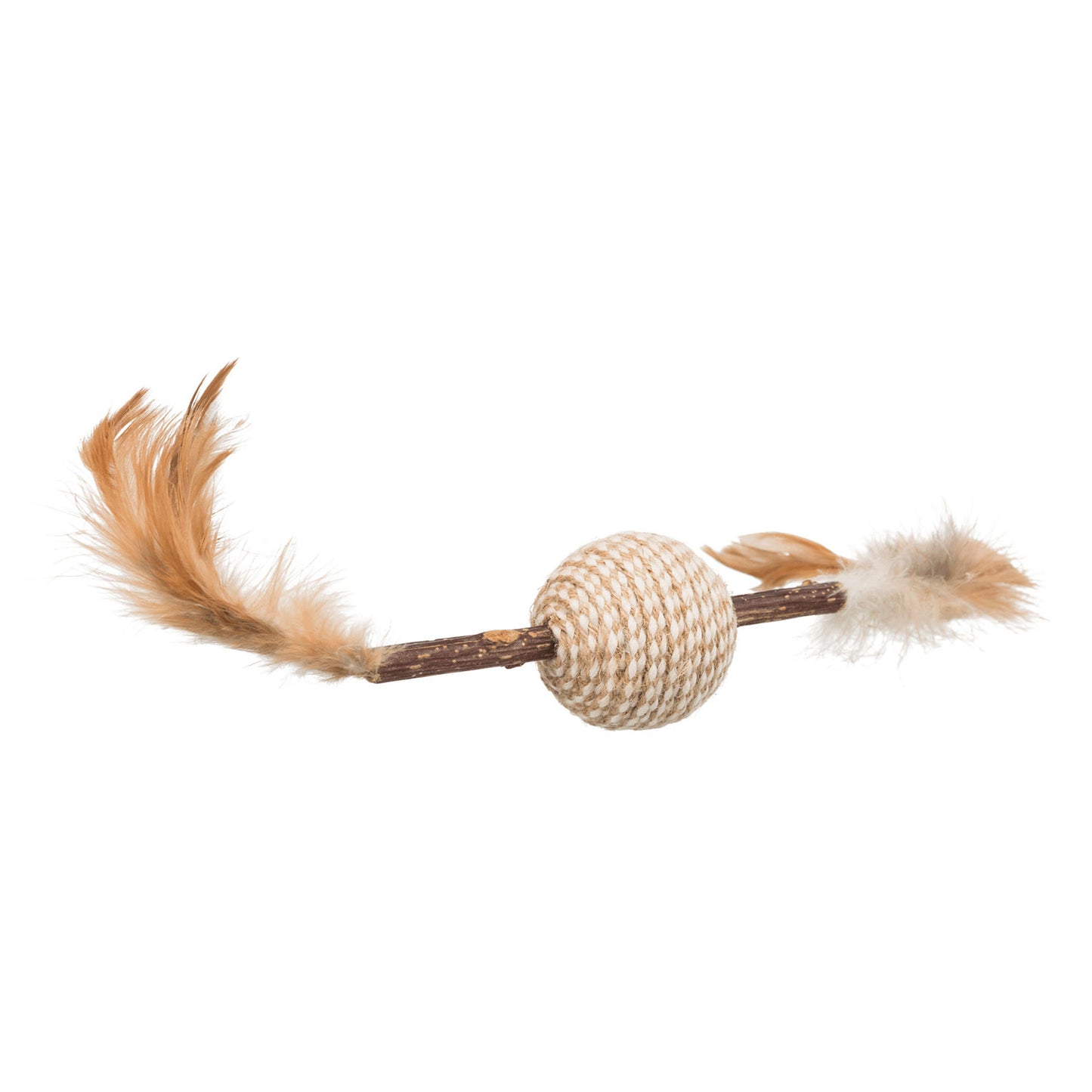 Juguete Matatabi con Plumas, 20 cm