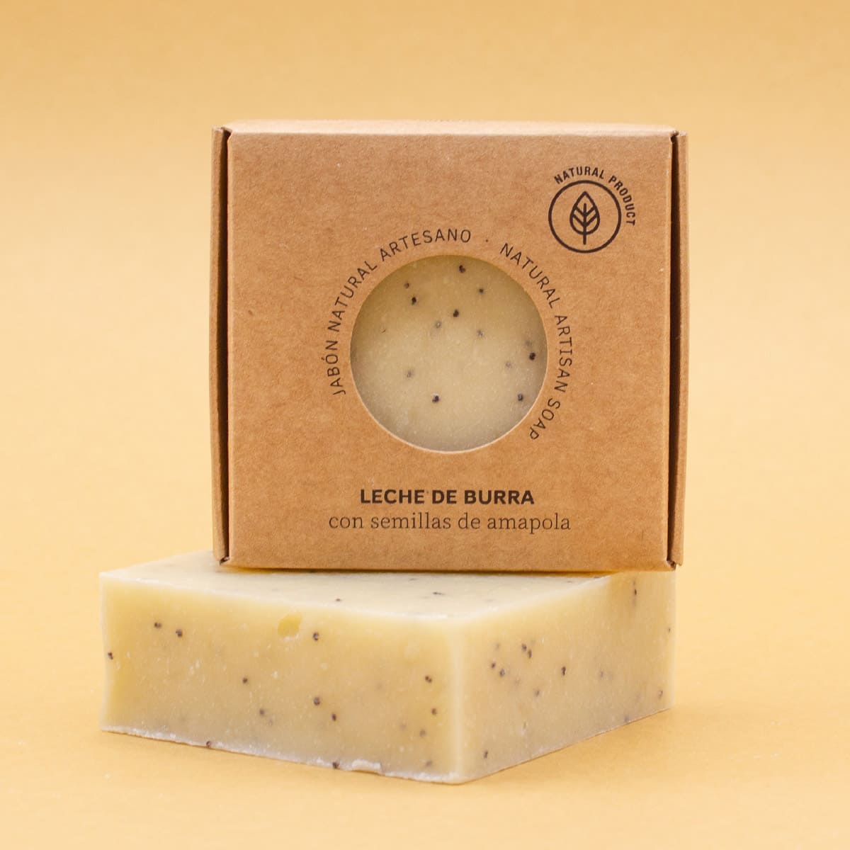 Jabón Natural Artesano Leche de Burra Labnatur 100 g | Nutritivo | Suavizante | Piel Seca_3