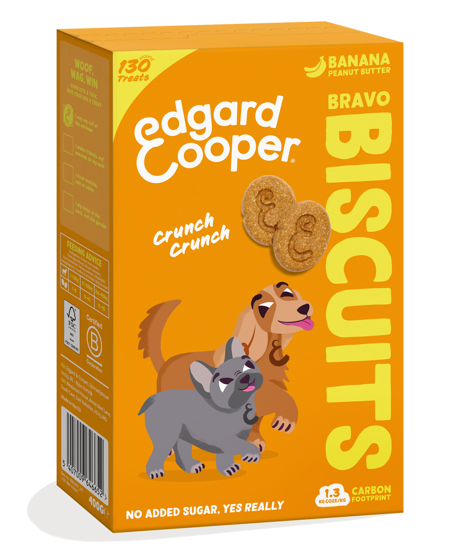 Galletas de Plátano Edgard Cooper 400 g