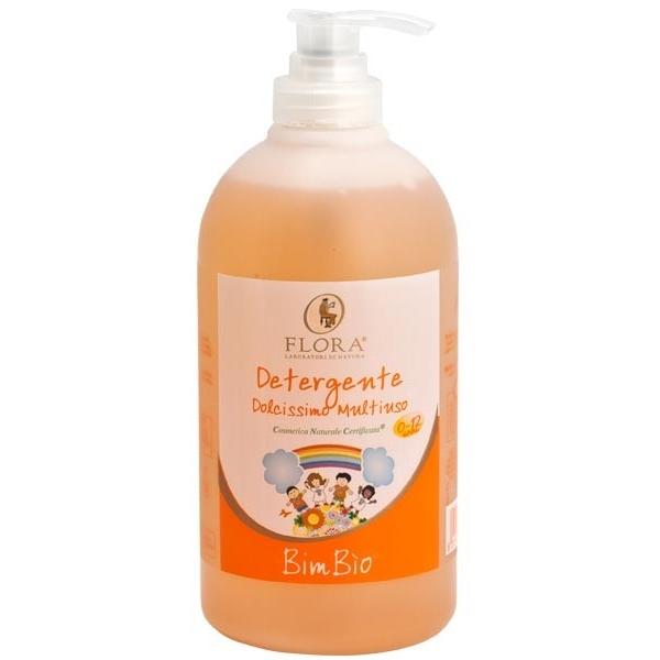 Gel ducha bebé BIO Flora 500 ml