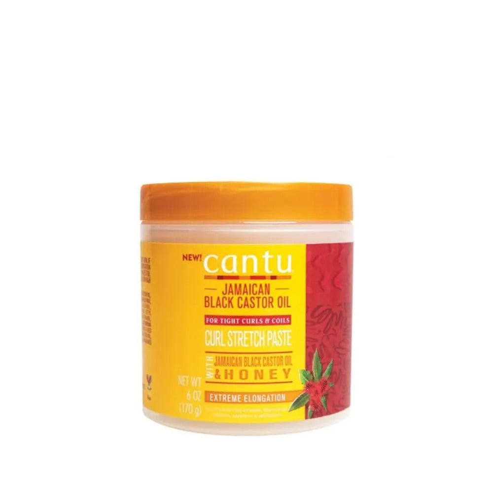 Pasta Para Estiramiento De Rizos Jamaican Black Castor Oil Cantu 170g_0
