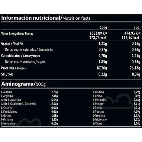 Paleobull Valquiria Aislado de proteína de leche sabor Vainilla 750g