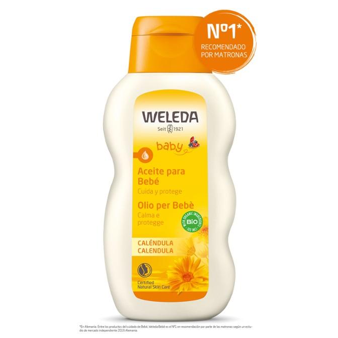 Aceite Corporal de Caléndula para Bebé Weleda, 200ml