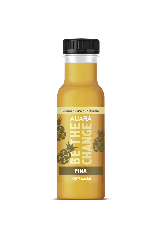 Zumo de Piña Auara 33 cl