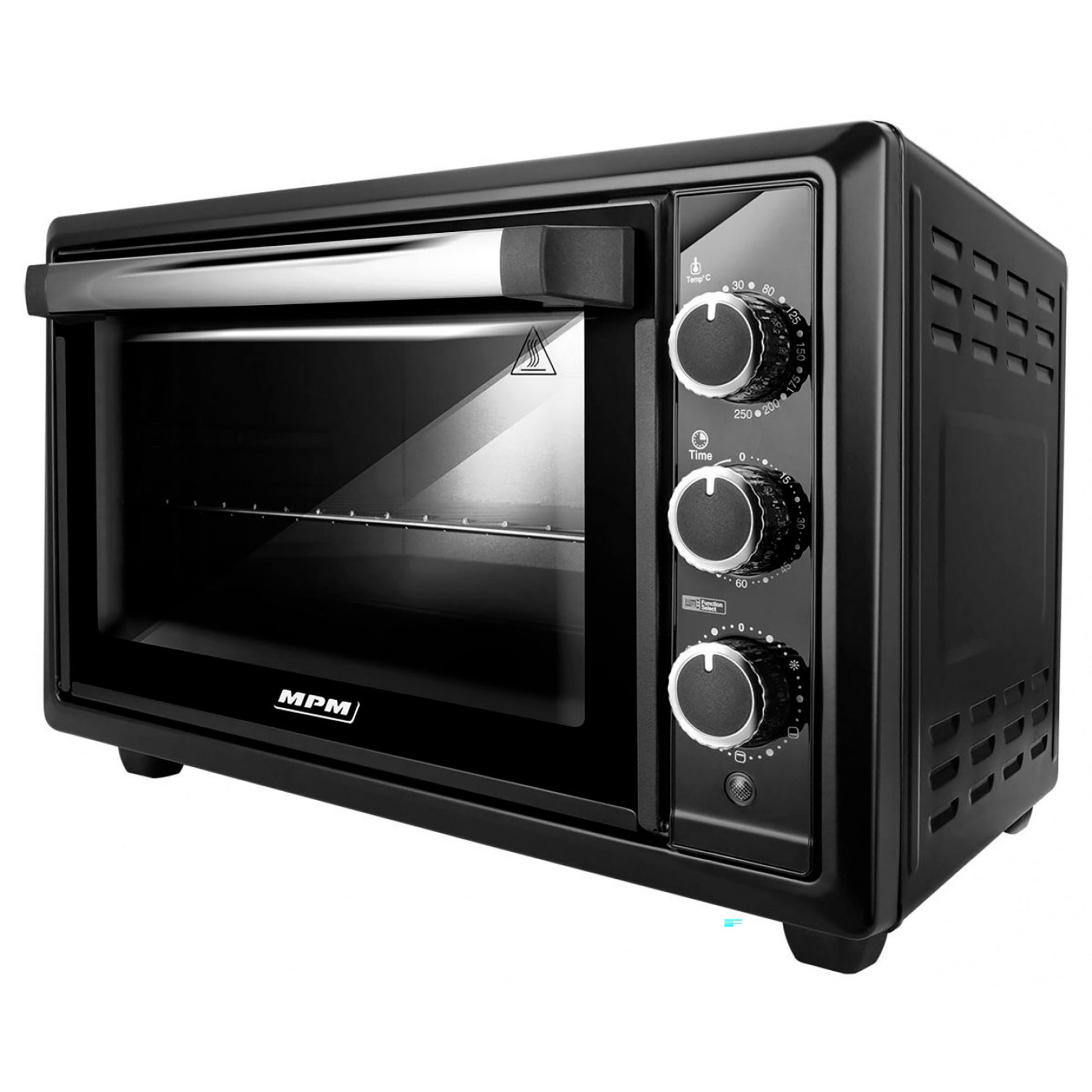 Horno Eléctrico Convección 28 Litros, Sobremesa, Temporizador, Ajuste Temperatura 6 Modos Calor Mpm Mpe-28/t 1500w