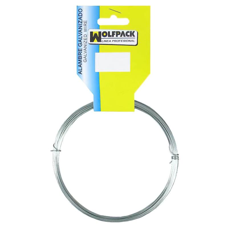 Alambre Galvanizado (rollo 50 Gramos) Nº10/1,5 Mm._0