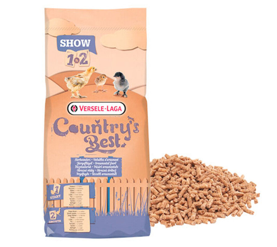 Show 2 Pellet - Pienso, Alimento De Recría Para Perdices, Faisanes, Pavos Reales Y Otras Aves Ornamentales - 20 Kg_0