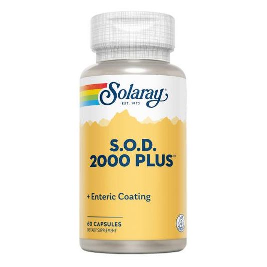 S.O.D 2000 Plus Solaray 100 cápsulas