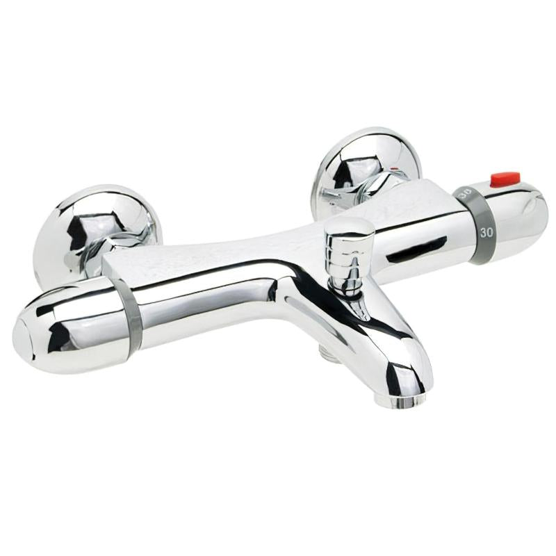 Monomando Línea Flow Baño Y Ducha Termostático Con Cartucho Ceramico Ø 40 Mm._0