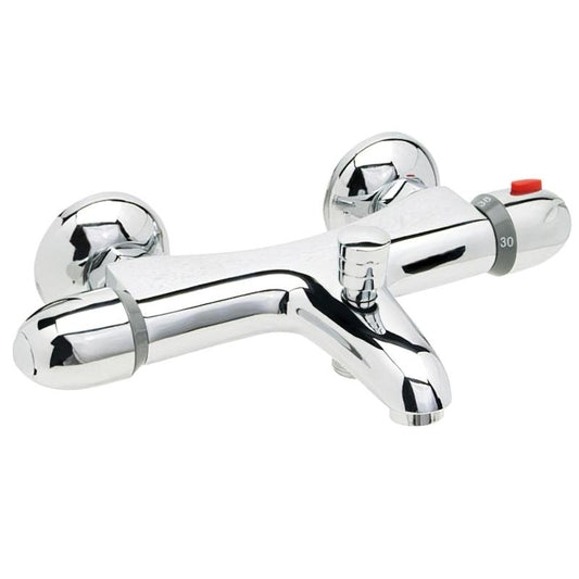 Monomando Línea Flow Baño Y Ducha Termostático Con Cartucho Ceramico Ø 40 Mm.