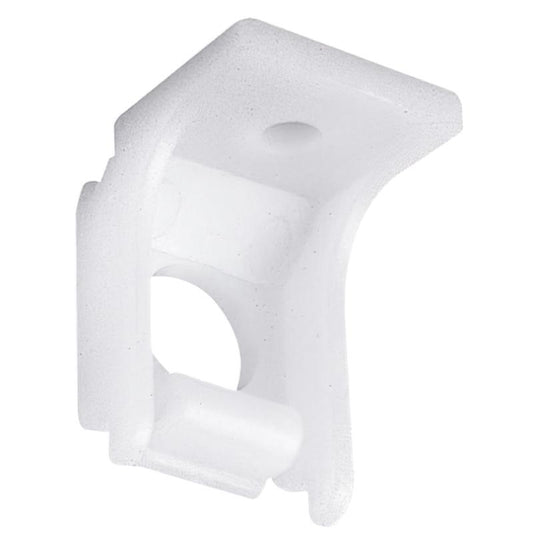 Estribo Perfil Para Riel P-909 Blanco (caja 50 Unidades)