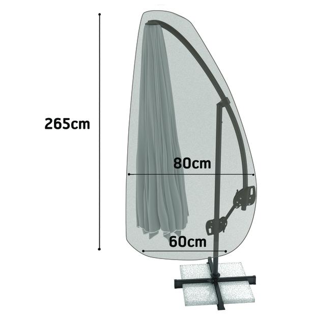 Funda parasol 2,65x0,8x0,6 Nortene
