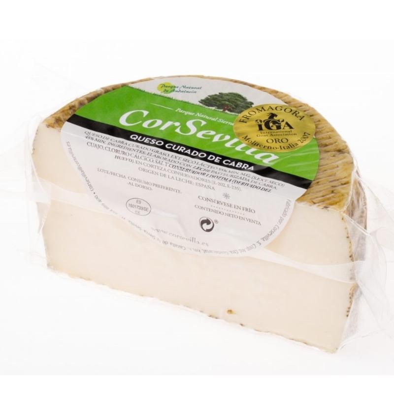 Queso Curado De Cabra 350 grs aprox_0