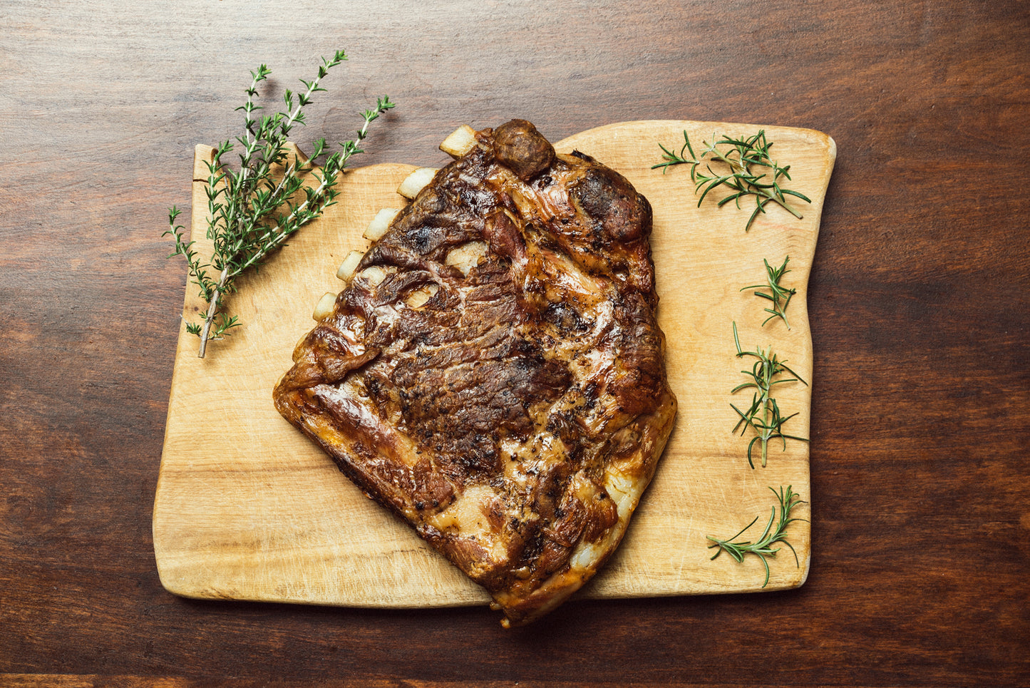 Costillas En Miel De Romero De Sierra Nevada