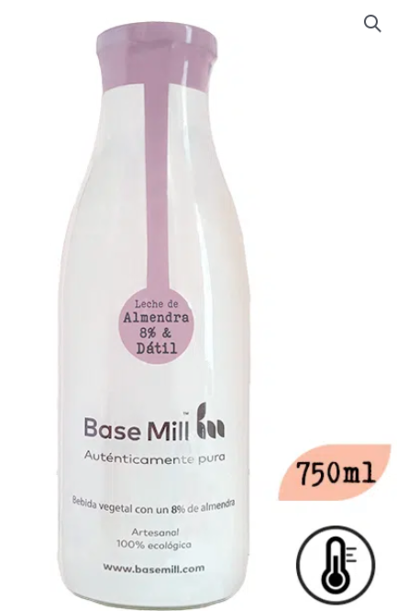 Pack X3 Leche Almendra 8% & Dátil Eco 750ml.