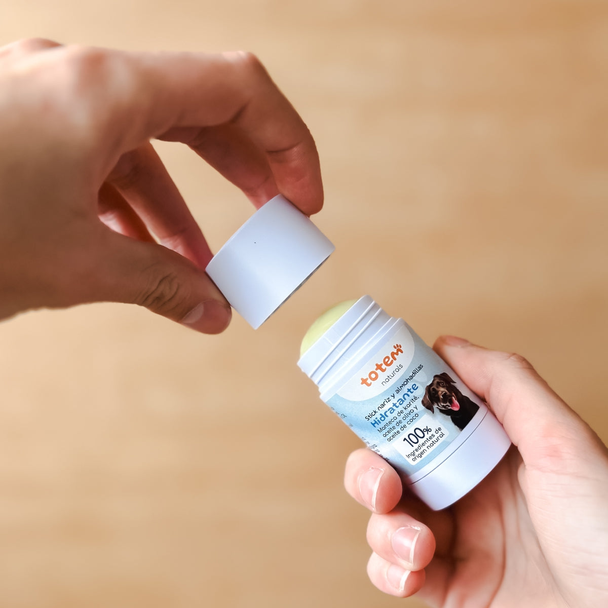 Stick hidratante natural nariz y almohadillas para mascotas Totem Naturals 30 g