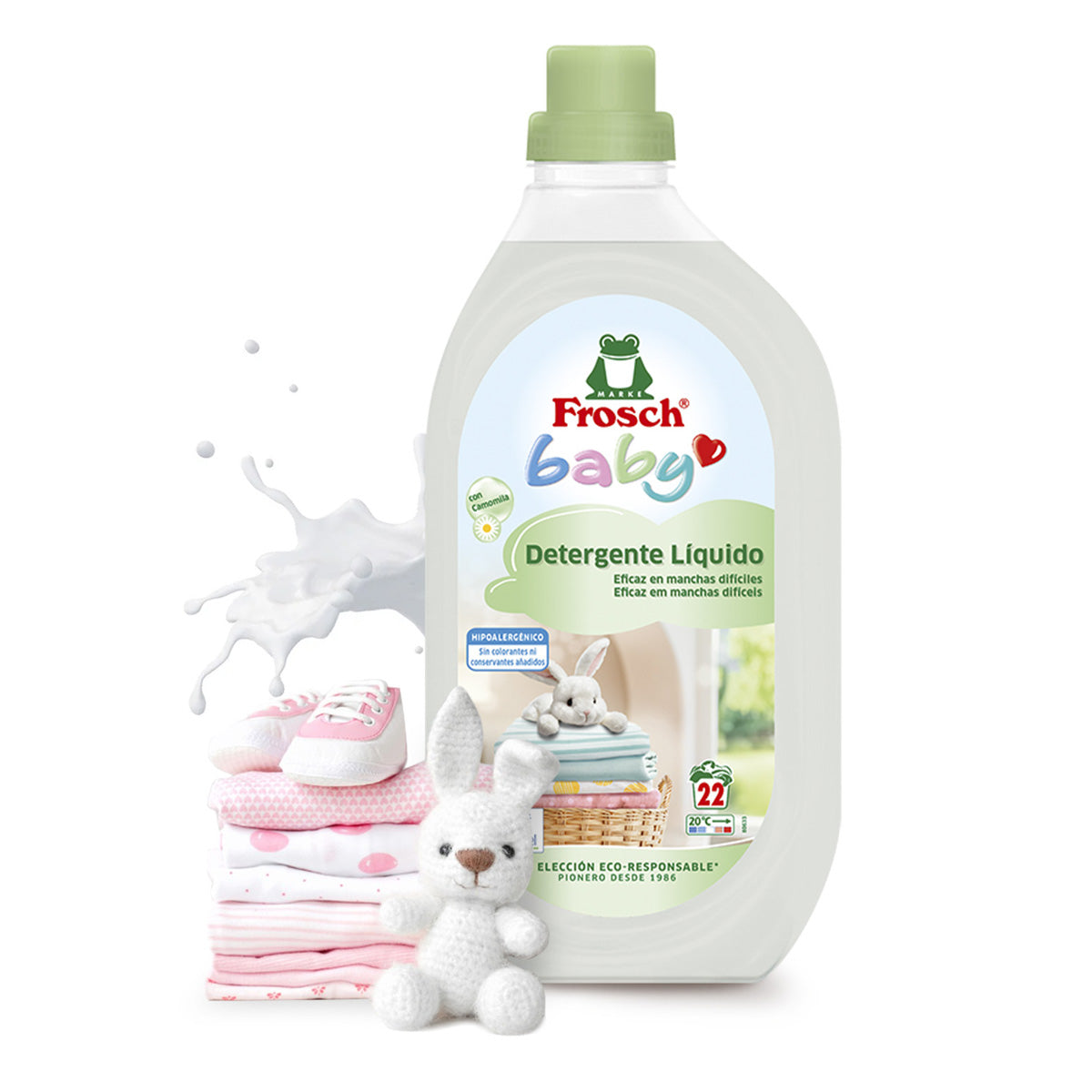Pack 10x Baby detergente Frosch 1500 ml