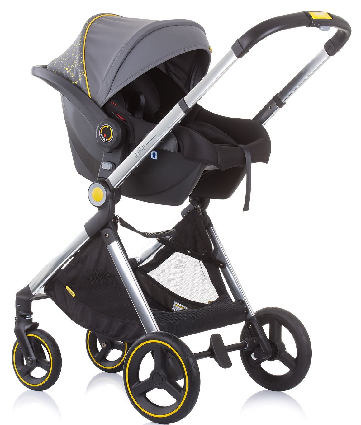 Carrito De Bebé Trío Elite Hasta 22 Kg Platinum_4