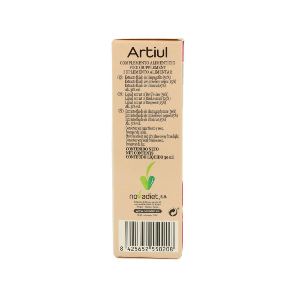 Artiul Harpagófito Novadiet, 30 ml