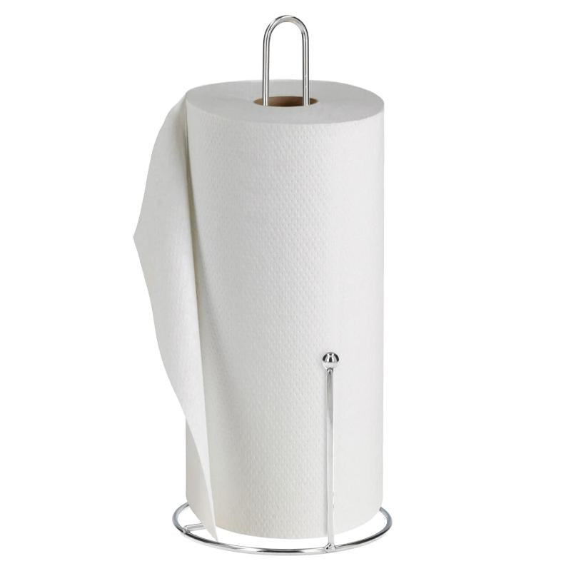 Portarrollos Papel Cocina Vertical, Cromado, 13x29 Cm.