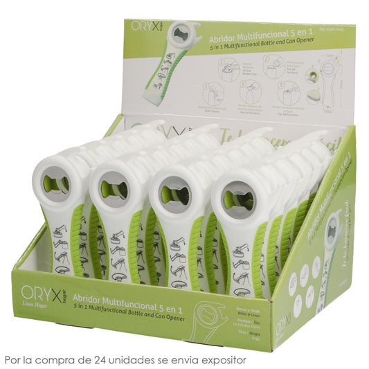 Abre Latas /  Botellas / Botes Multifunción 5 En 1