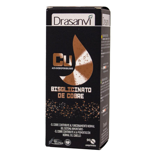 Mineral Bisglicinato Cobre Drasanvi 90 Comp