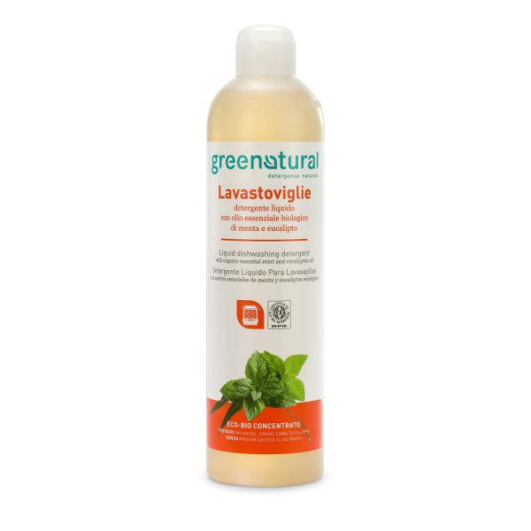 Detergente líquido para lavavajillas Greenatural, 500 ml