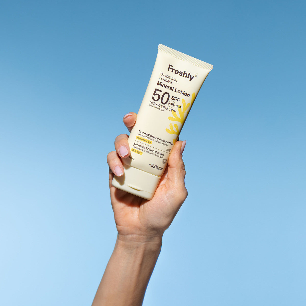 D+ Natural Suncare Mineral Lotion SPF50 100 ml