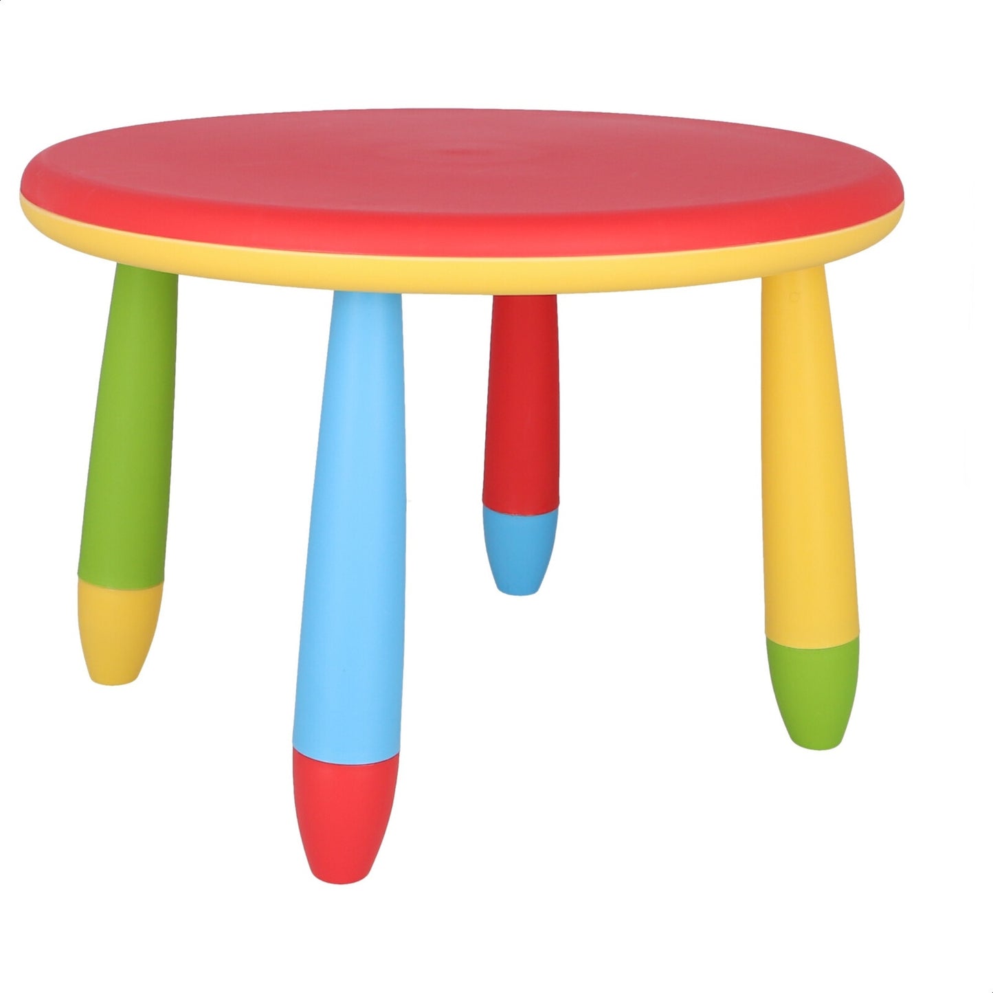 Mesita Infantil Rectangular Roja, Y 2 Sillas