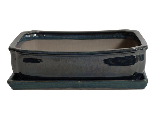 Tiesto Laxe Con Plato Verde 31x25x9cm