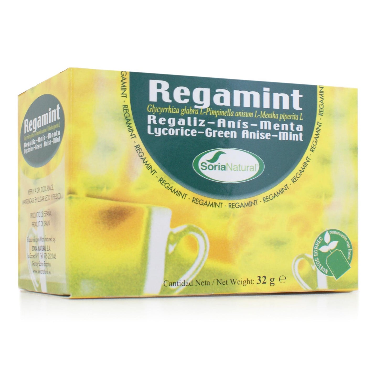 Regamint Infusion Soria Natural 32 g