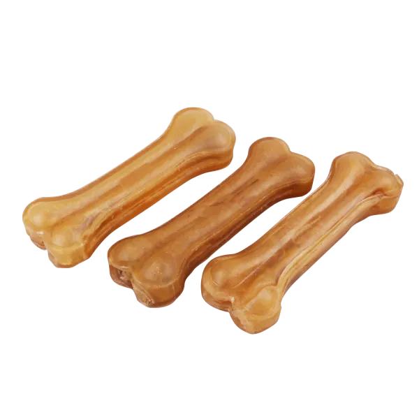 Hueso Prensado para Perros - Snack Natural 2 Piezas 7.6 cm