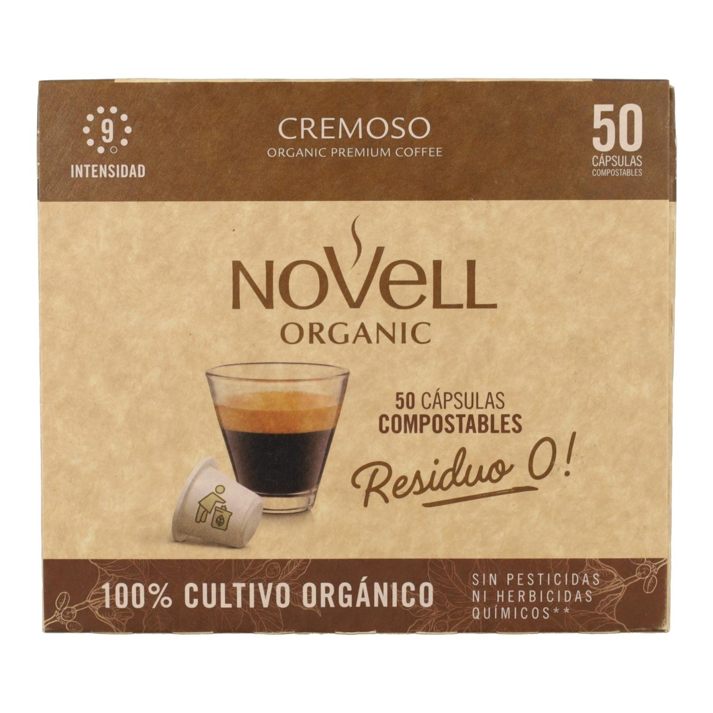 Cápsulas Compostables Cremoso Nespresso 50 cápsulas