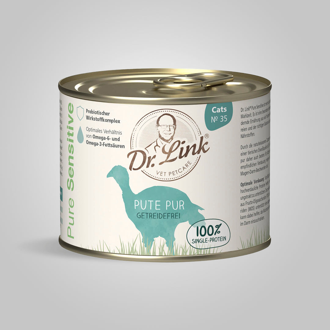 Lata De Comida Húmeda Para Gato - Pavo 100% Natural_0