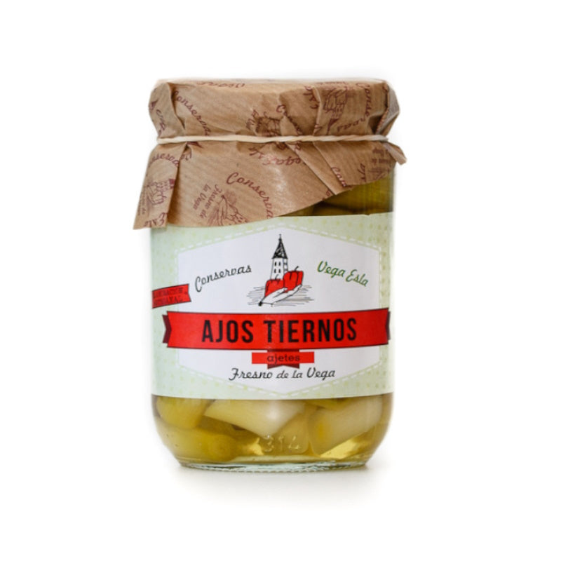 Ajetes Al Natural Tarro De Cristal 314 Ml 6 Tarros_0