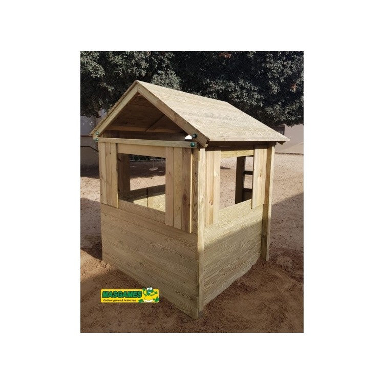 Casita De Madera Masgames School.