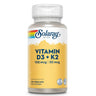 Vitamina D3 & K2 (Mk7) 120 Caps Solaray