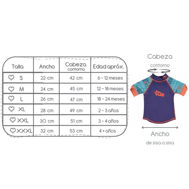Camiseta baño UV Albatross L